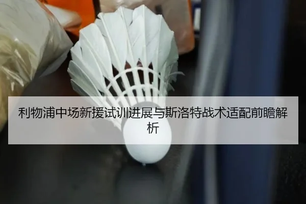 利物浦中场新援试训进展与斯洛特战术适配前瞻解析